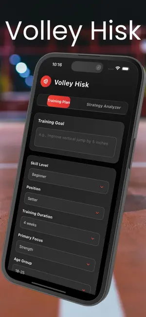 Volley Hisk iPhone screenshot 1