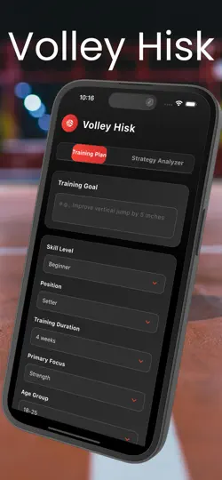 Captura de pantalla de Volley Hisk en iPhone 1