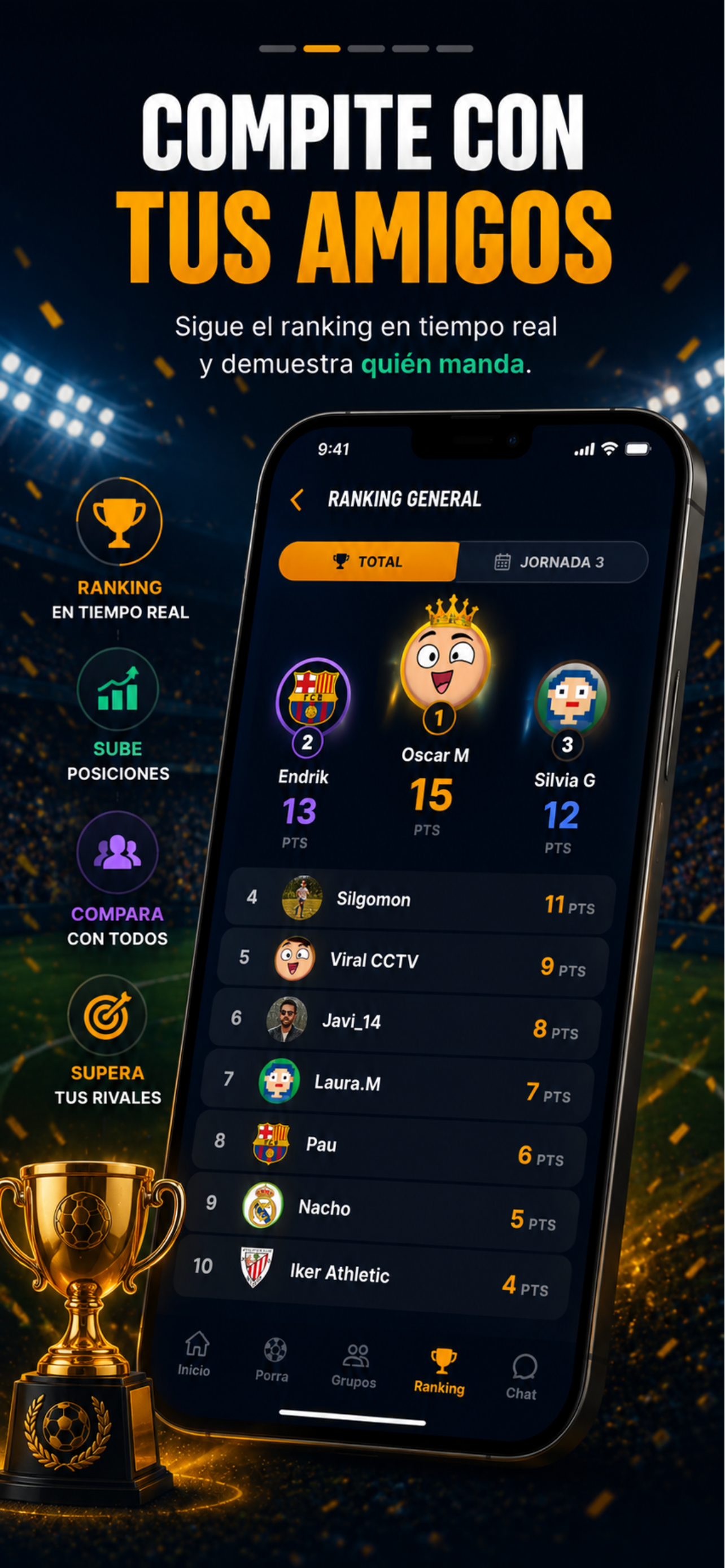 Forofo - La porra entre amigos screenshot 3