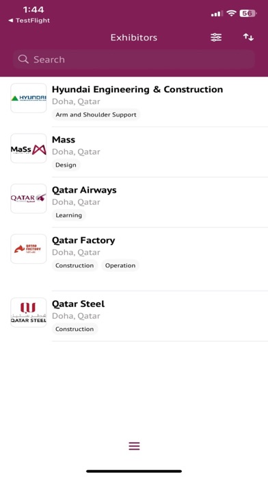 ConteQ Expo Screenshot
