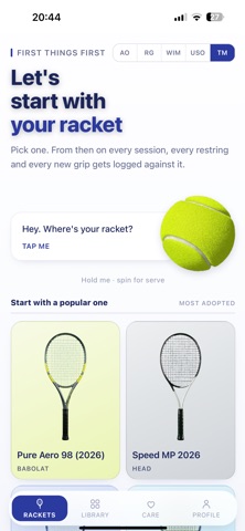 Tennistory iPhone screenshot 2
