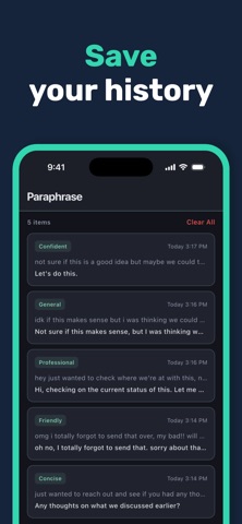 Paraphrase Tool - AI Rewrite Screenshot 6 of 6