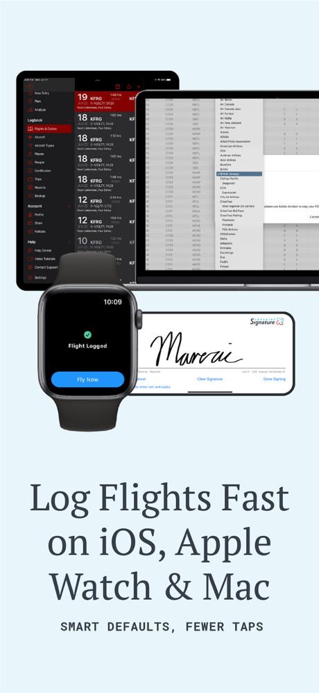 LogTen Pilot Logbook screenshot 2