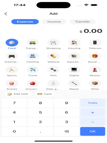 App screenshot