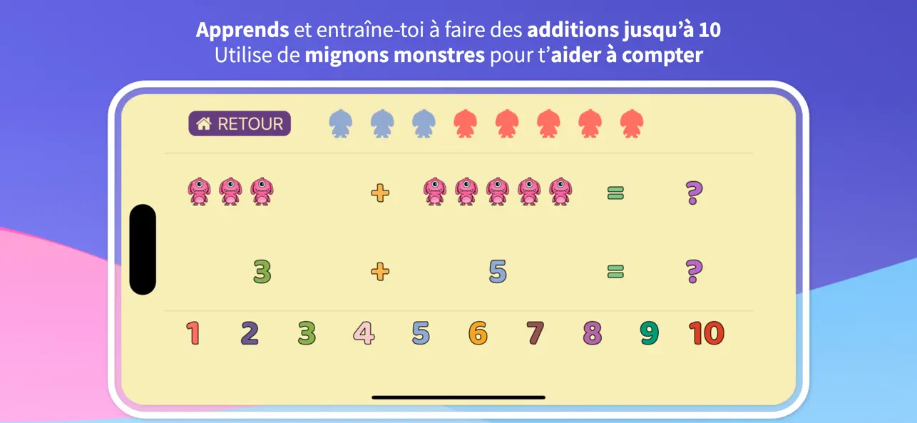 Screenshot #1 pour Monsty: Premiers Calculs