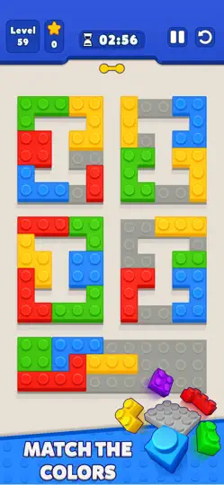 Скриншот Block Sort - Color Puzzle на iPhone 3