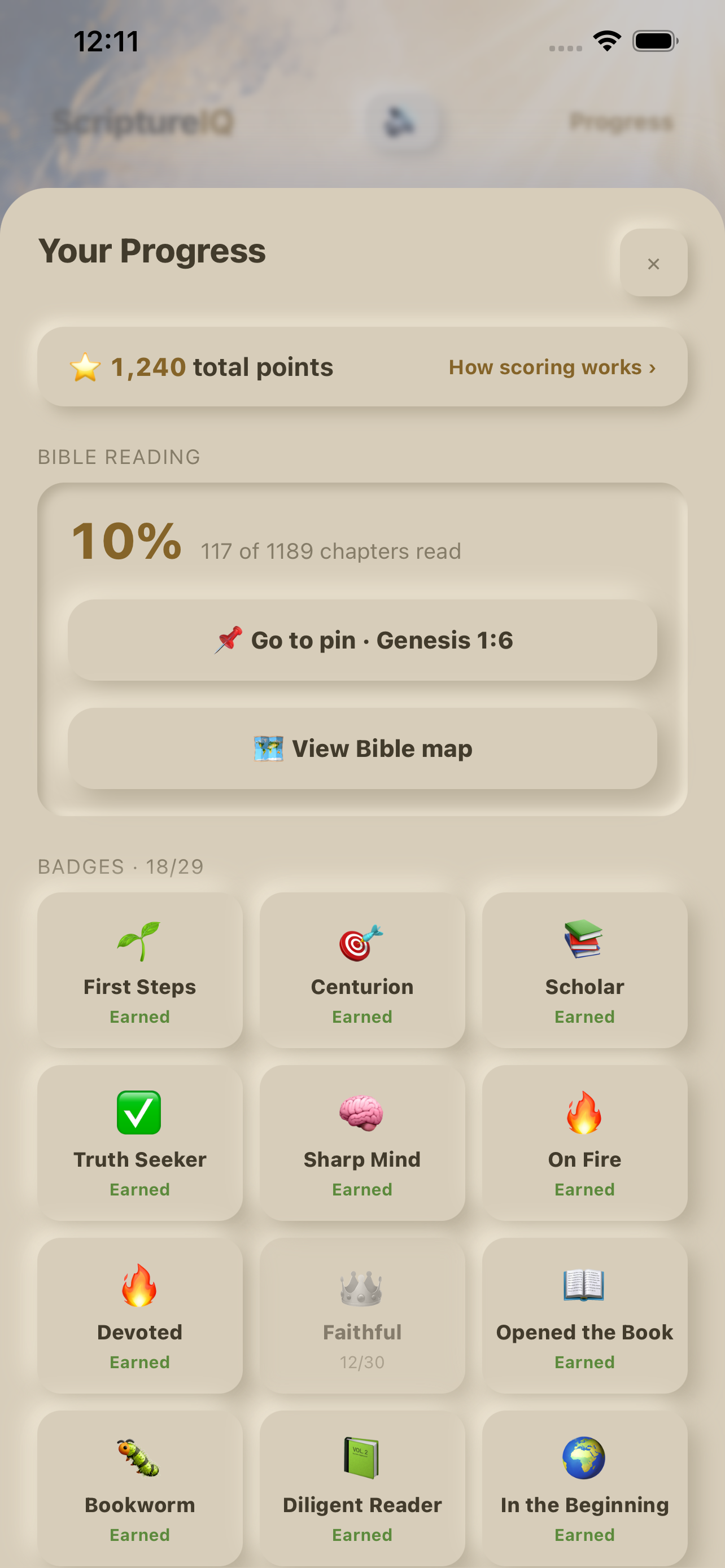 Scripture IQ: Bible + Quiz screenshot 5