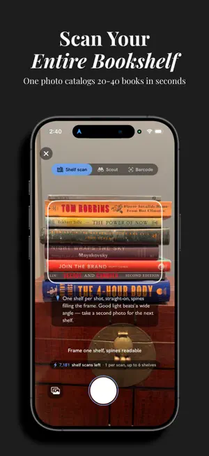 Stacks: Book Scanner & Library screenshot 1