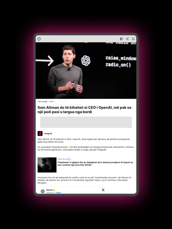 Screenshot #6 pour Telegrafi