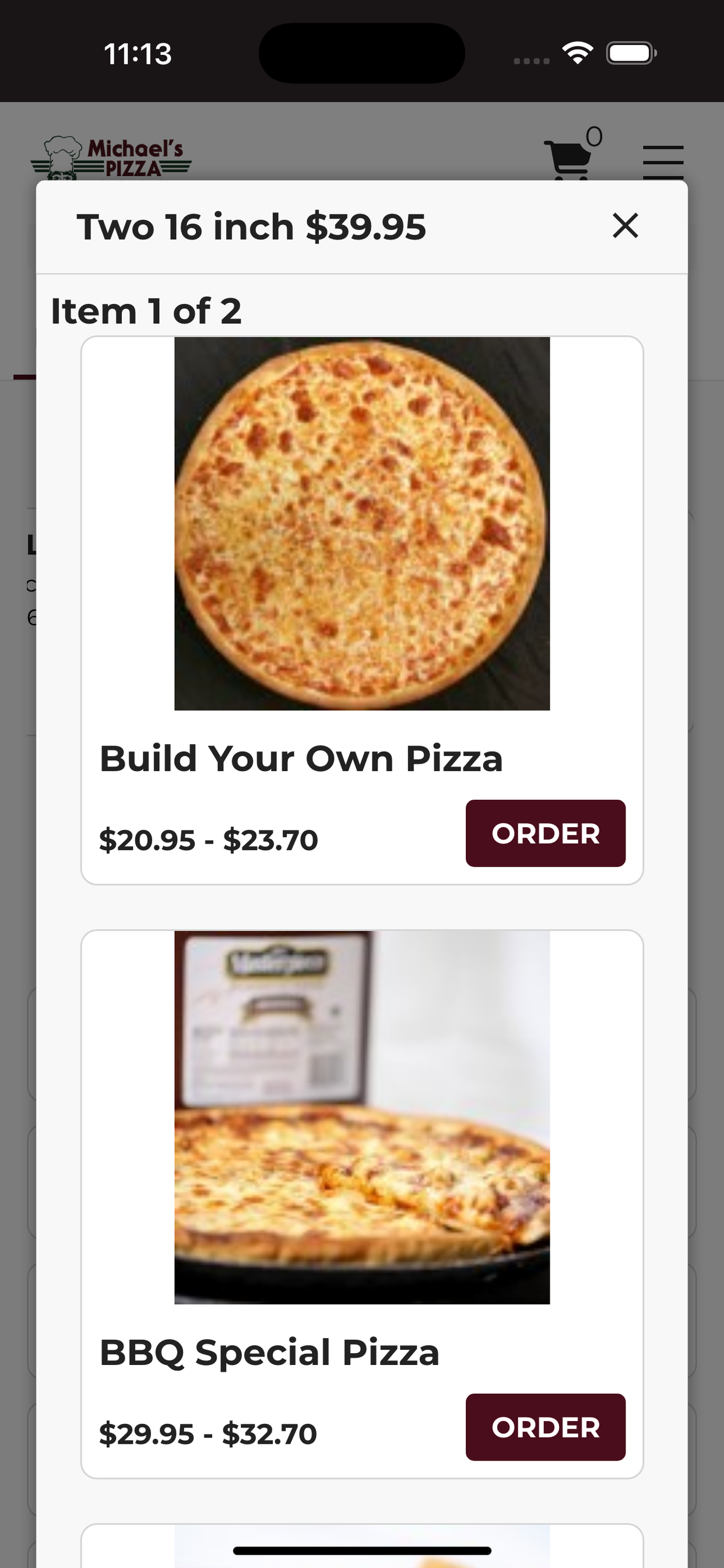 Michael's Pizza