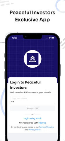 Peaceful Investors screenshot