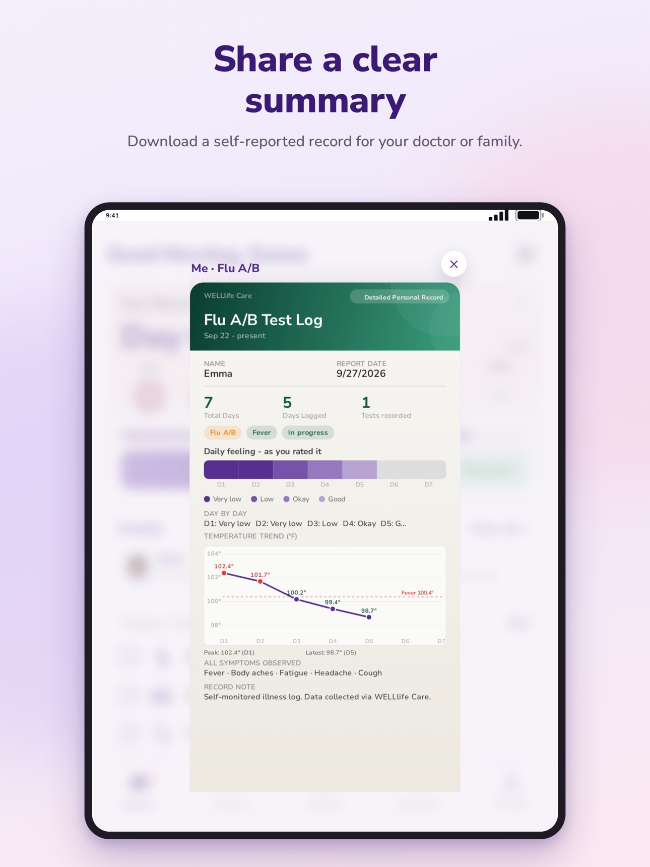 Screenshot 12 of WELLlife Care