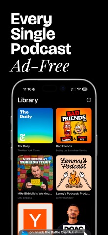 Herd: Ad-Free Podcast App screenshot