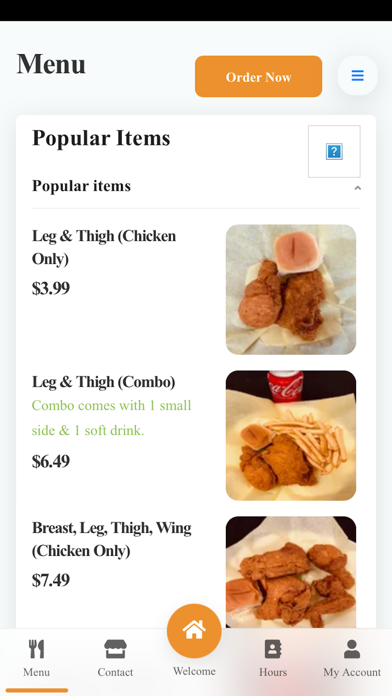 Louisiana Fried Chicken Dallas Screenshot
