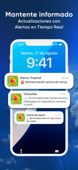 Captura de pantalla de Mapa Radar NOAA En Vivo en iPhone 4