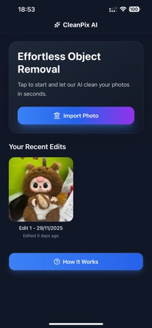 CleanPix: AI Object Remover screenshot