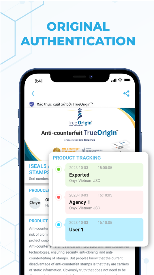 #3. TrueOrigin (iOS) 由: Onyx Viet Nam