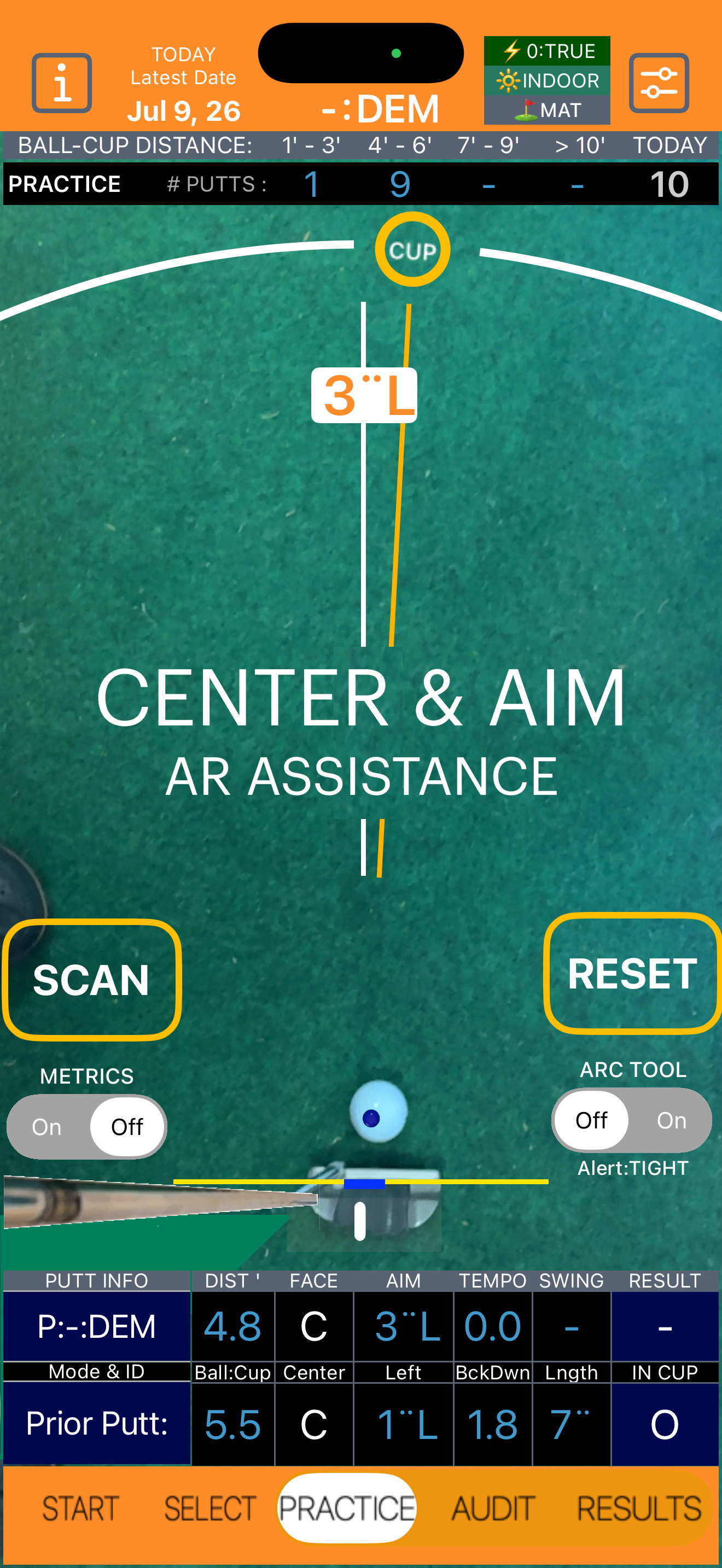 Putt Preview AR Putting: iOS26 screenshot 4