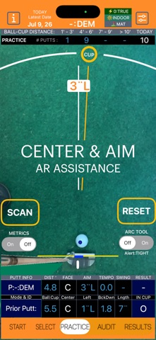 Putt Preview AR Putting: iOS26 Screenshot 3 of 10