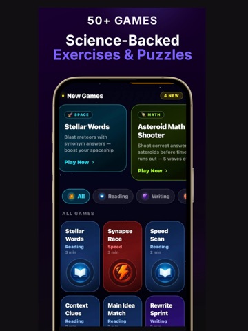 BrainGym Ai - Brain Training iPad screenshot