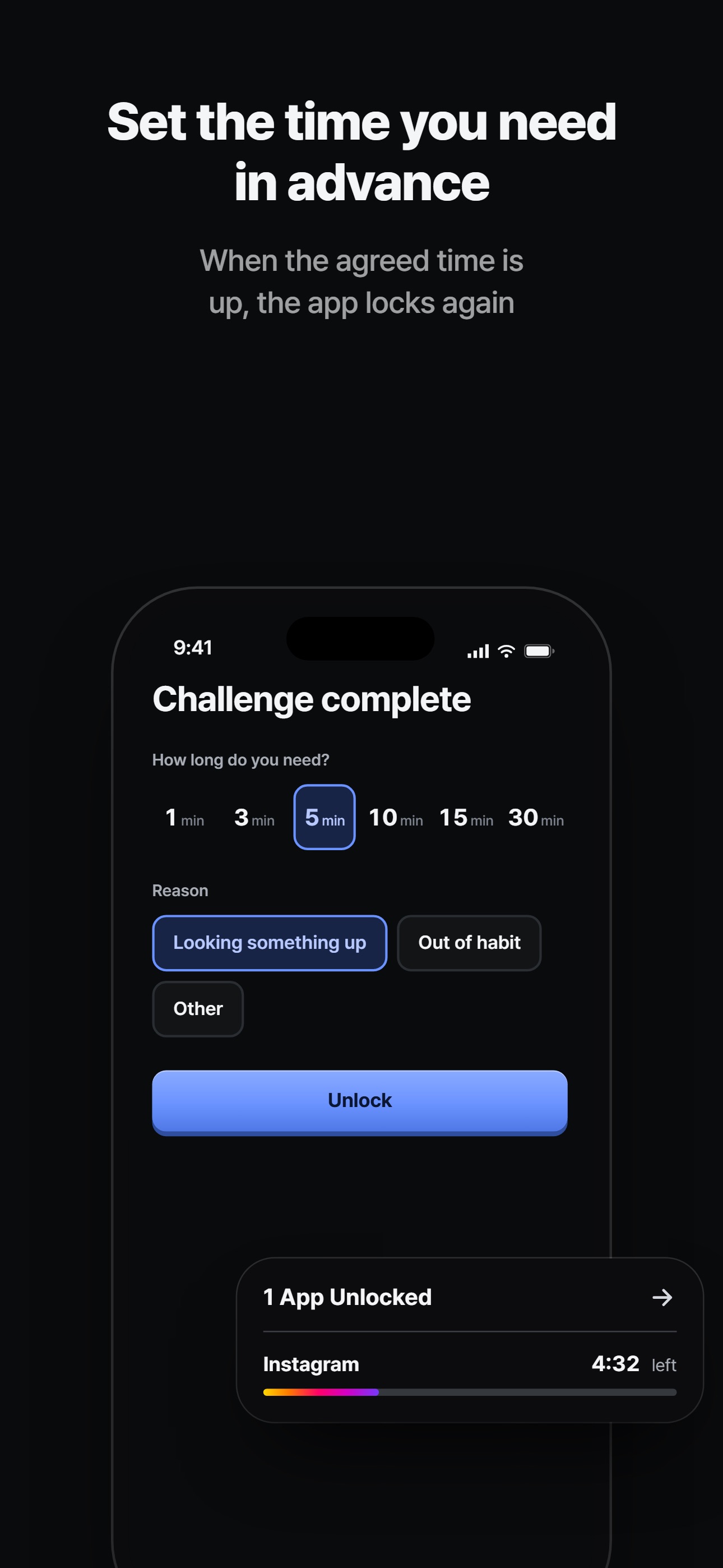Screenshot 5 of Tomari: App Blocker & Focus