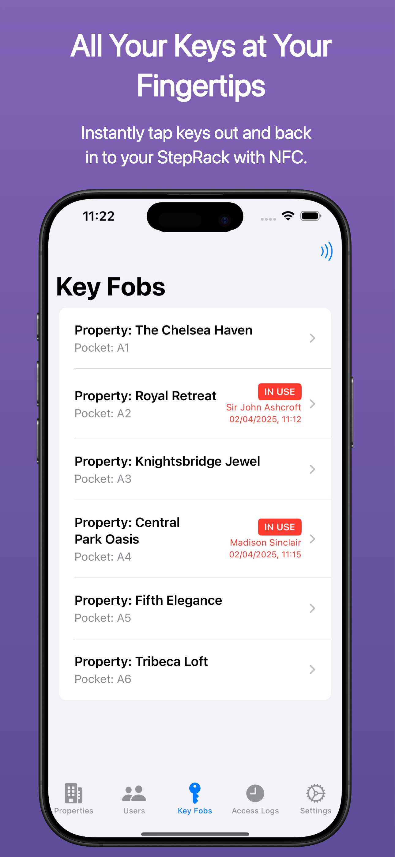StepRackNFC screenshot 4