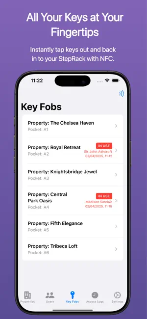 StepRackNFC screenshot 4