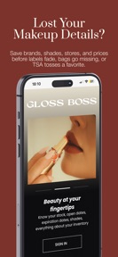 GlossBoss: Beauty Tracker screenshot