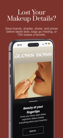 GlossBoss: Beauty Tracker Screenshot 1 of 7