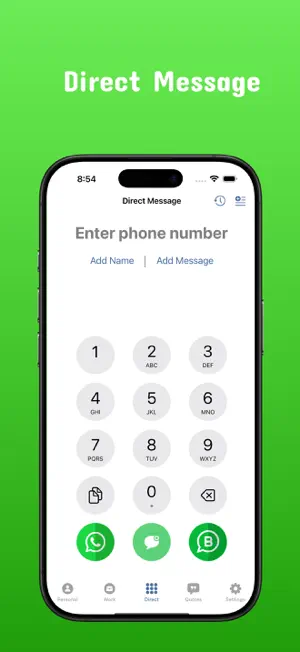Messenger Web for WhatsApp screenshot 2