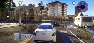 Car Driving City Racer Games iPhone screenshot