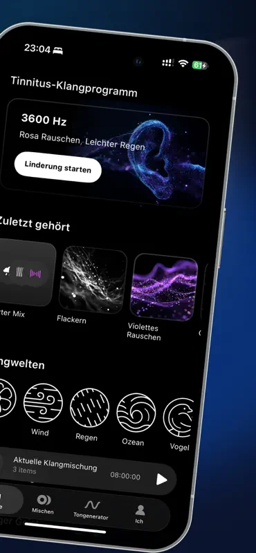 TinniSound: Alivio tinnitus screenshot 2 of 7