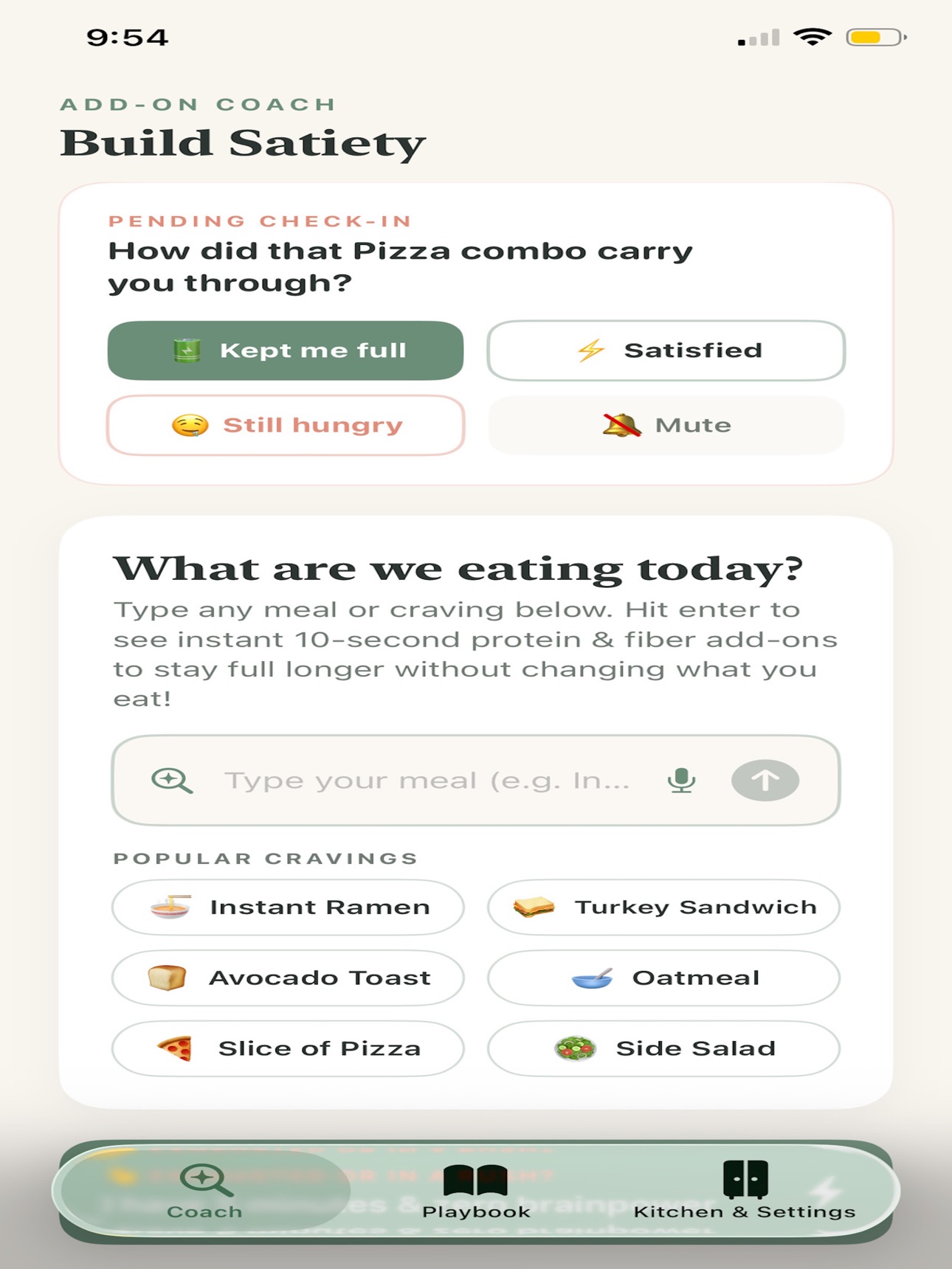 Screenshot 8 of Add-On Satiety Coach