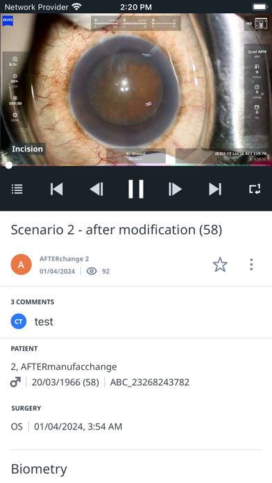 Surgery Optimizer Screenshot