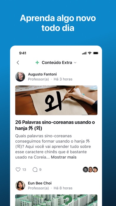 Coreano Online iPhone screenshot 6 - Social Networking app
