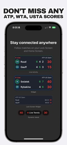 Tennis Scores 2025 screenshot