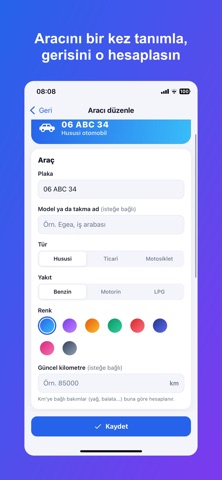 Araç Takvimi screenshot 2