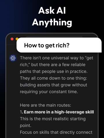 Omni: AI Chatbot Assistant iPad screenshot