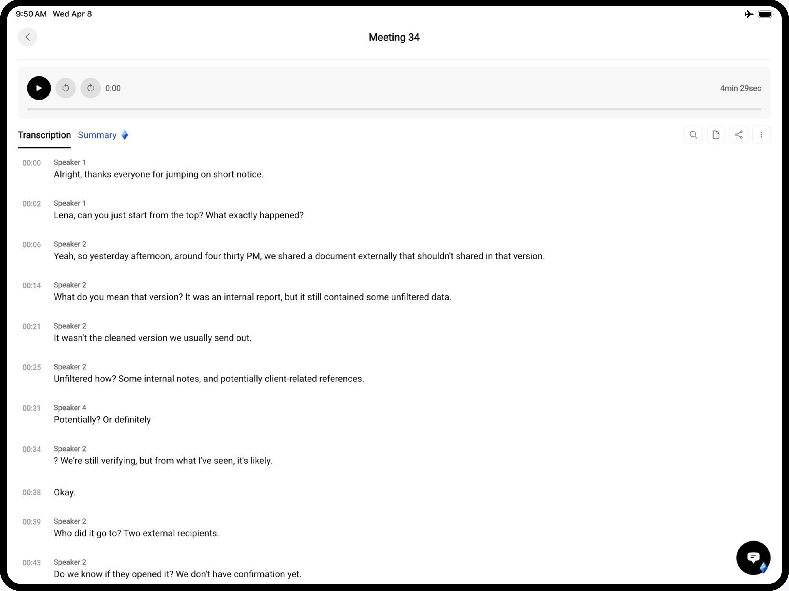 Trustscribe-Private AI Meeting