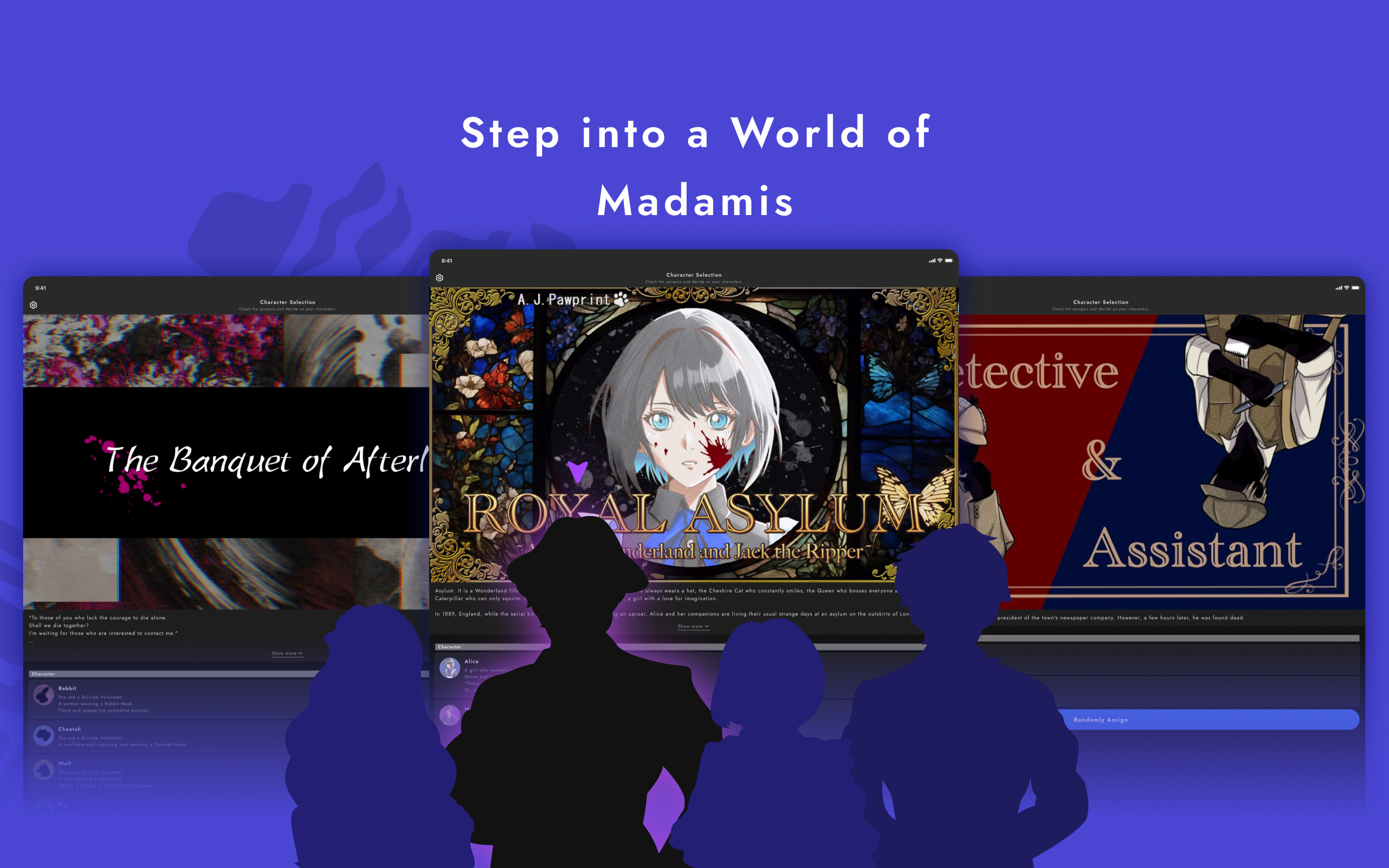 UZU - Murder Mystery App