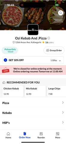 Ozi Kebab And Pizza screenshot