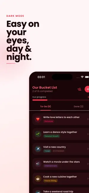 Couple Bucket List + screenshot 4