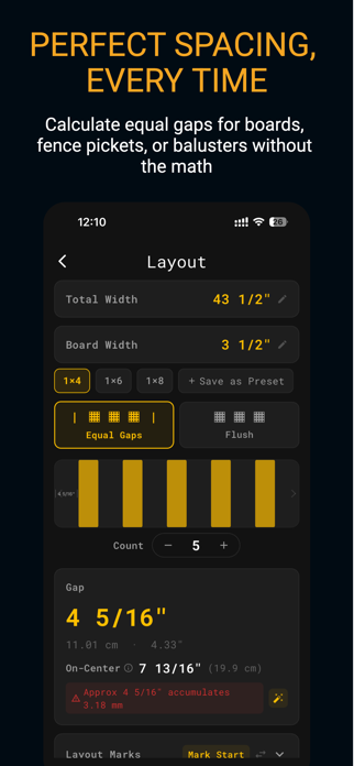 Fraction Calculator: Inch & CM Screenshot 2 of 6