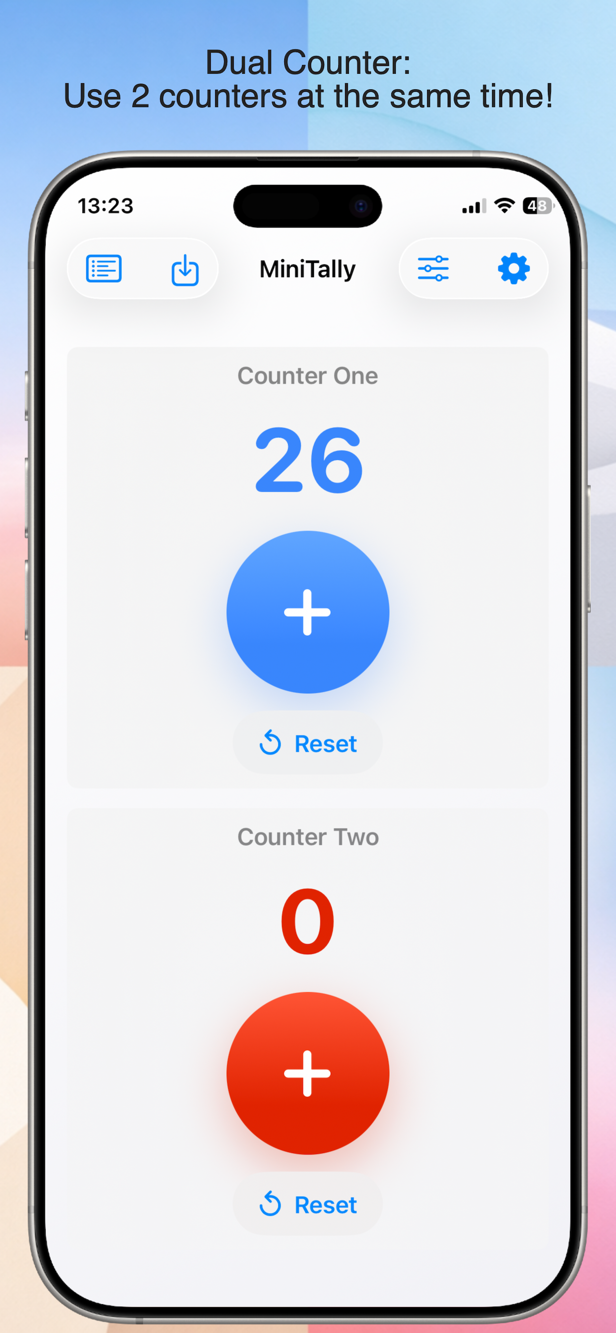 MiniTally Counter screenshot 3