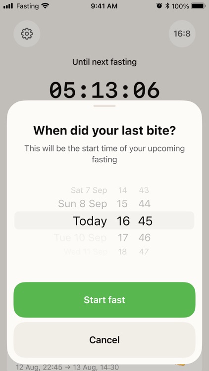 Intermittent Fasting Timer Aрр screenshot-9