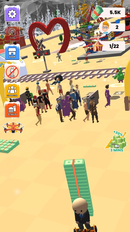 Theme Park Idle Tycoon Games