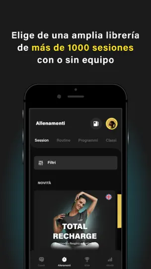 Captura de pantalla de Technogym - App Gym Y Casa en iPhone 2