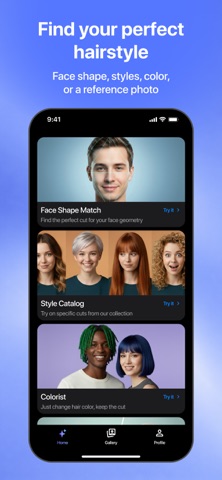 Relook: Try On Hairstyle AI screenshot