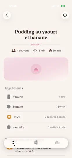 Capture d'écran de Date Limite sur iPhone 4