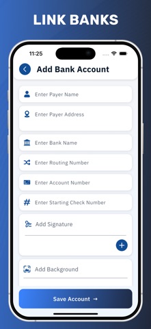 Cheque Writer & Printer screenshot
